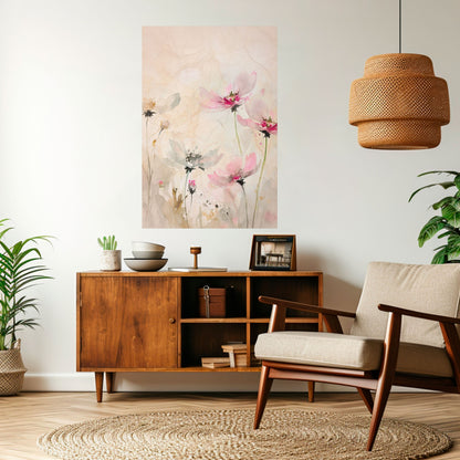 PAINTED LIGHTNESS Peel and Stick Vertical Poster