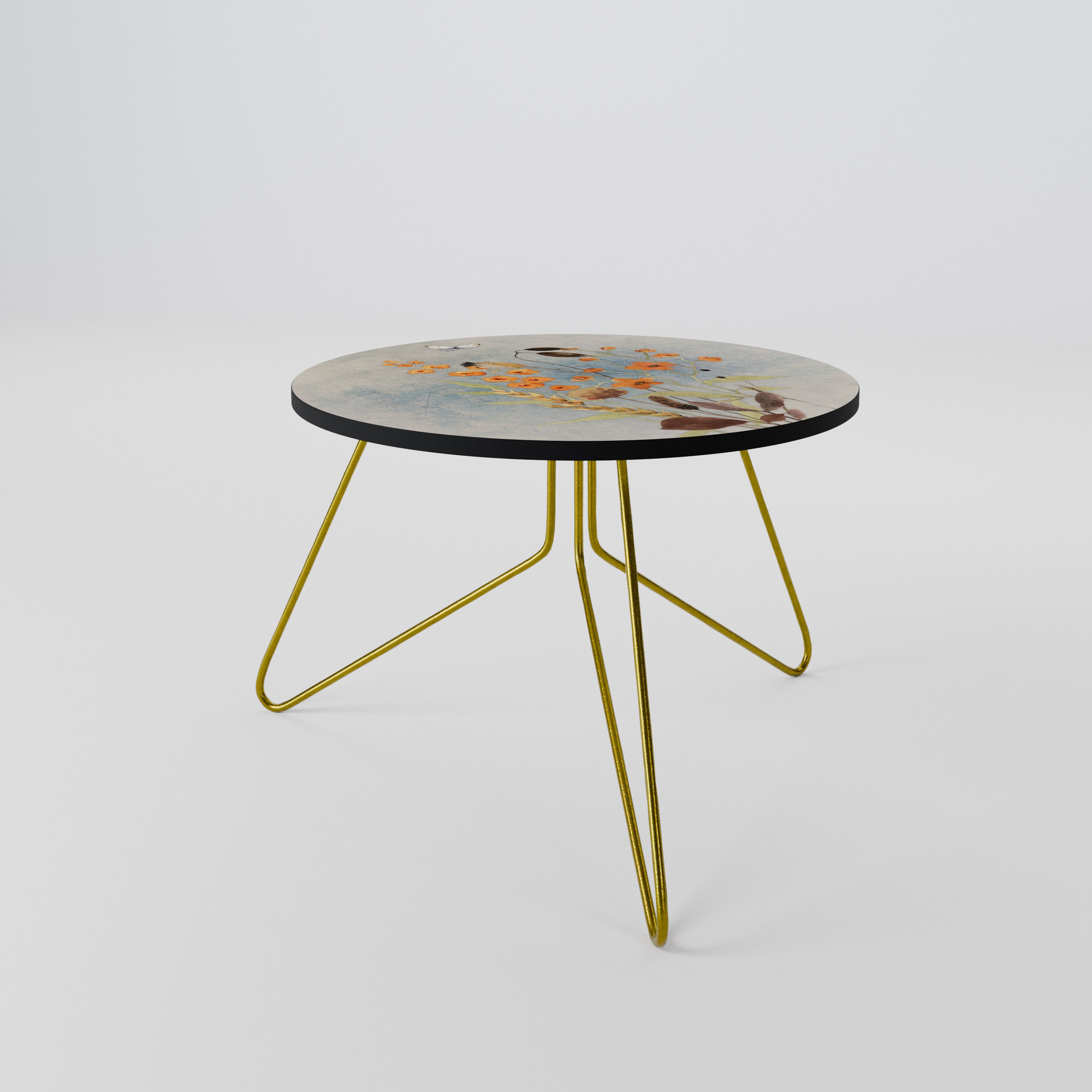 VISKNINGAR AV VILDBLOMMA Soffbord