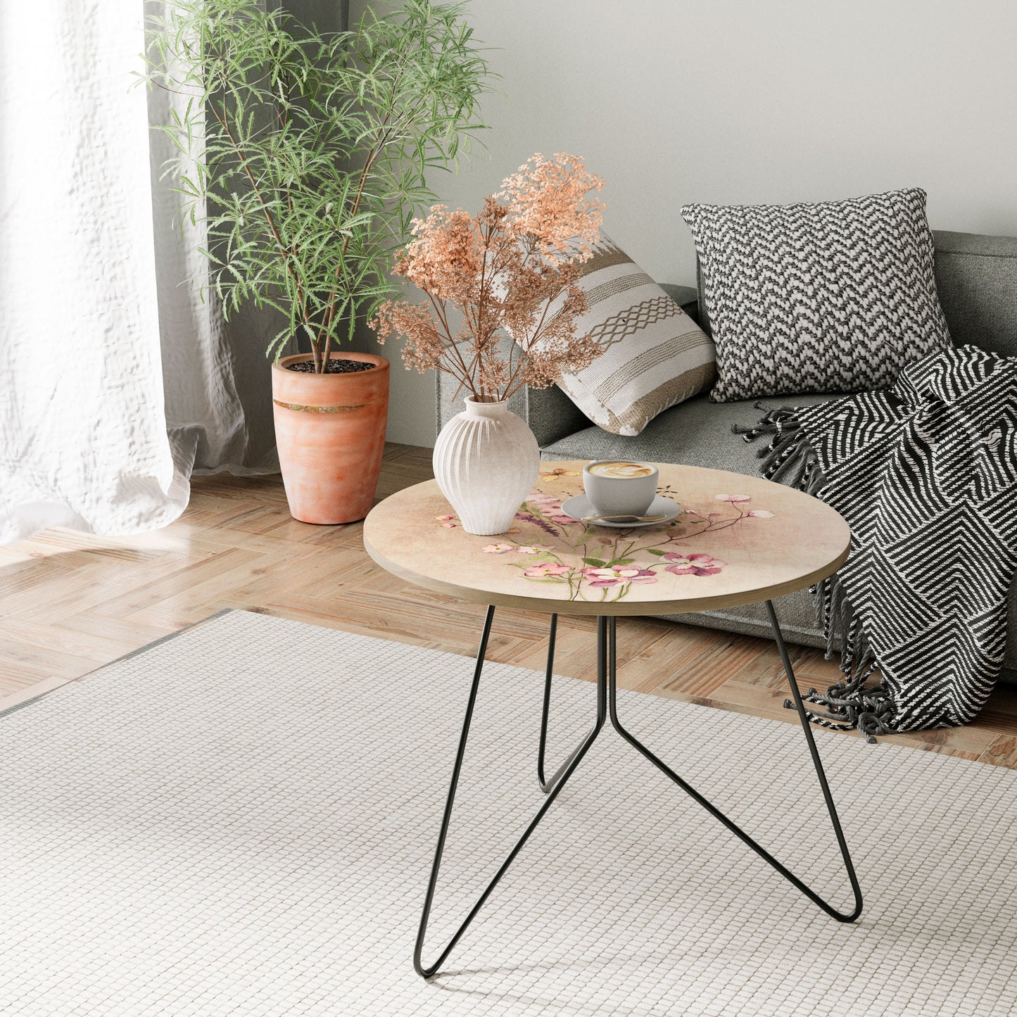 BLOMMADE REVERIE Stort soffbord