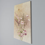 FLOWERED REVERIE Vertical Canvas Print