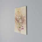FLOWERED REVERIE Vertical Canvas Print