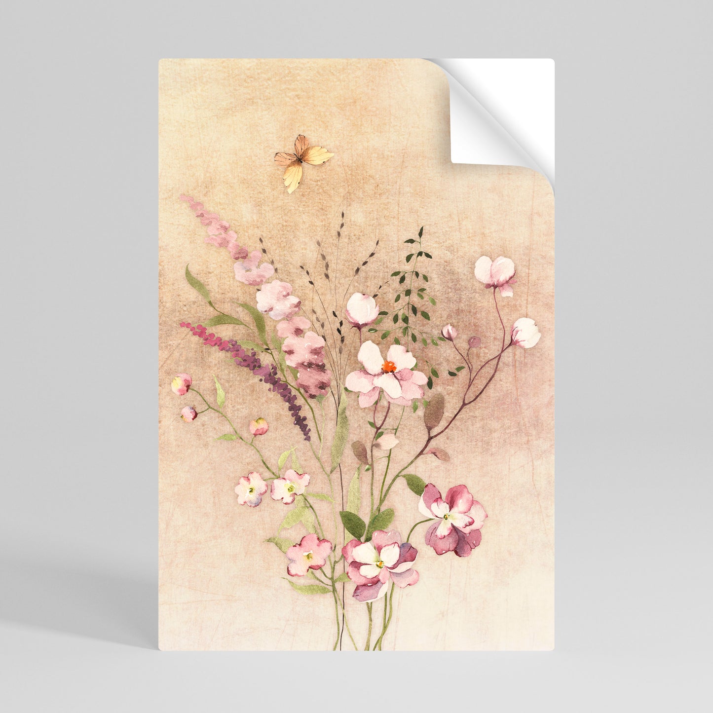 FLOWERED REVERIE Självhäftande Vertikal Poster