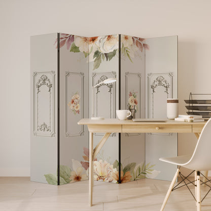 ELEGANT SHIELD Decorative 5-Panel Room Divider