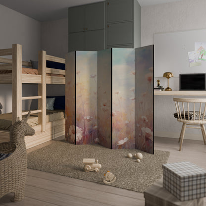 BREEZE OF COLORS Dekorativ rumsavdelare med 5 paneler