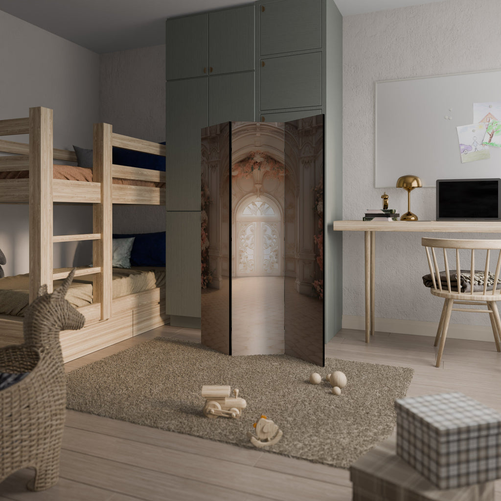 VIVID DREAMSCAPE DOORS Dekorativ rumsavdelare med 3 paneler