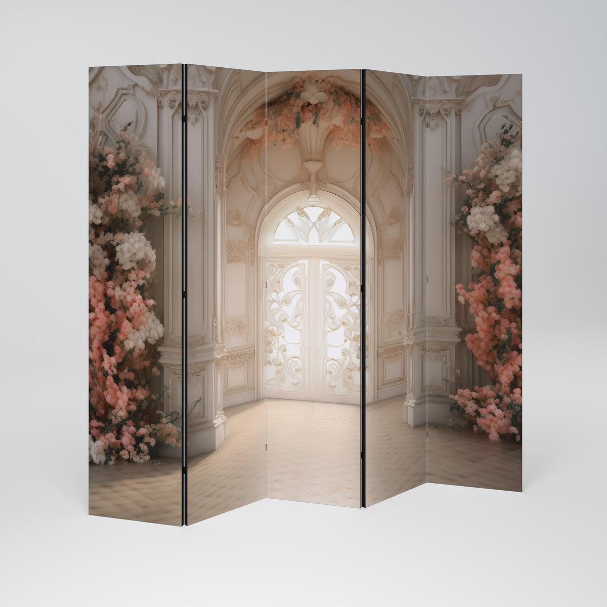VIVID DREAMSCAPE DOORS Dekorativ rumsavdelare – 5 paneler