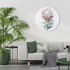 ROYAL PROTEA Round Wall Art