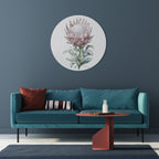 ROYAL PROTEA Round Wall Art