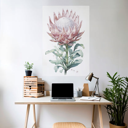 ROYAL PROTEA Peel and Stick Vertical Poster