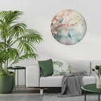 CHERRY BIRDSONG Round Wall Art