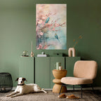 CHERRY BIRDSONG Peel and Stick Vertical Poster