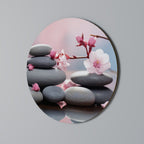BALANCE OF NATURE Round Wall Art