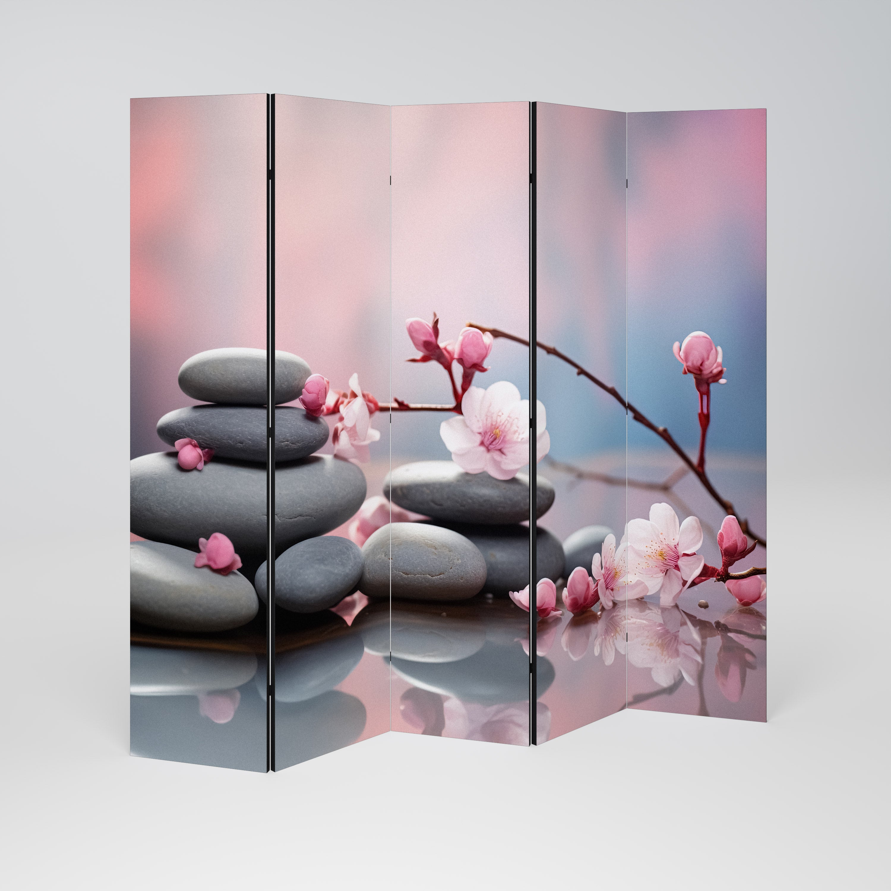 BALANCE OF NATURE Dekorativ rumsavdelare – 5 paneler