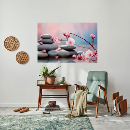 BALANCE OF NATURE Peel and Stick Horizontal Poster