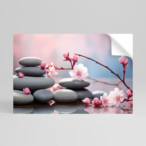 BALANCE OF NATURE Självhäftande Horisontell Poster