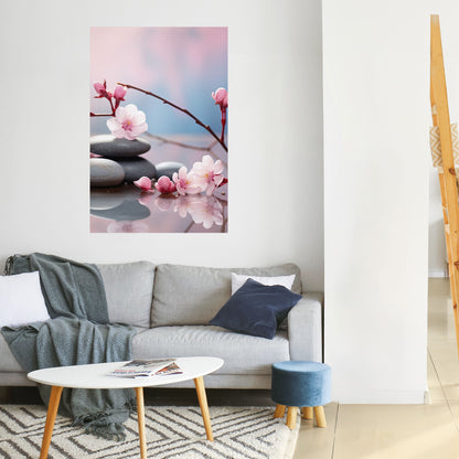 BALANCE OF NATURE Peel and Stick Vertical Poster