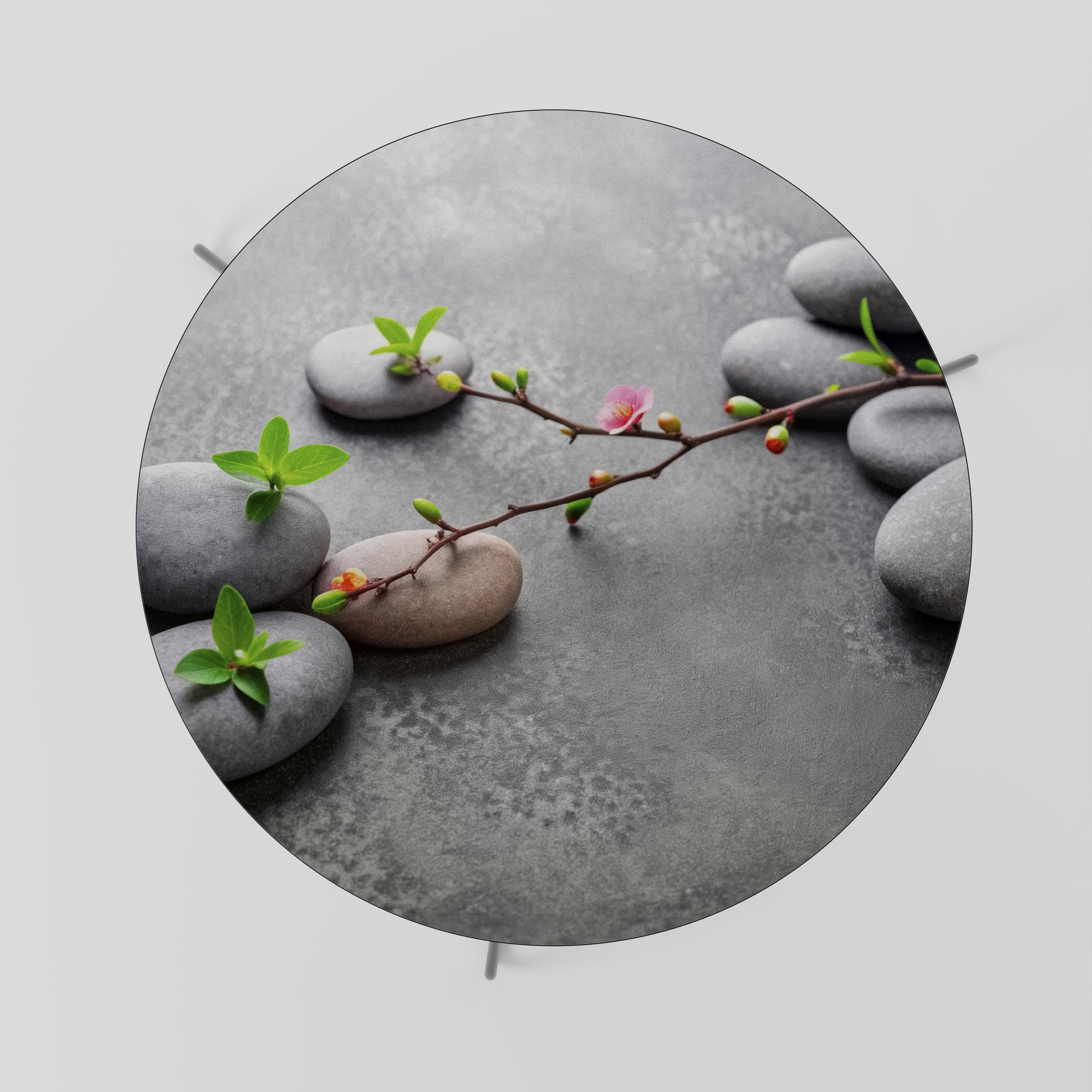 STONES AND BLOSSOMS Soffbord