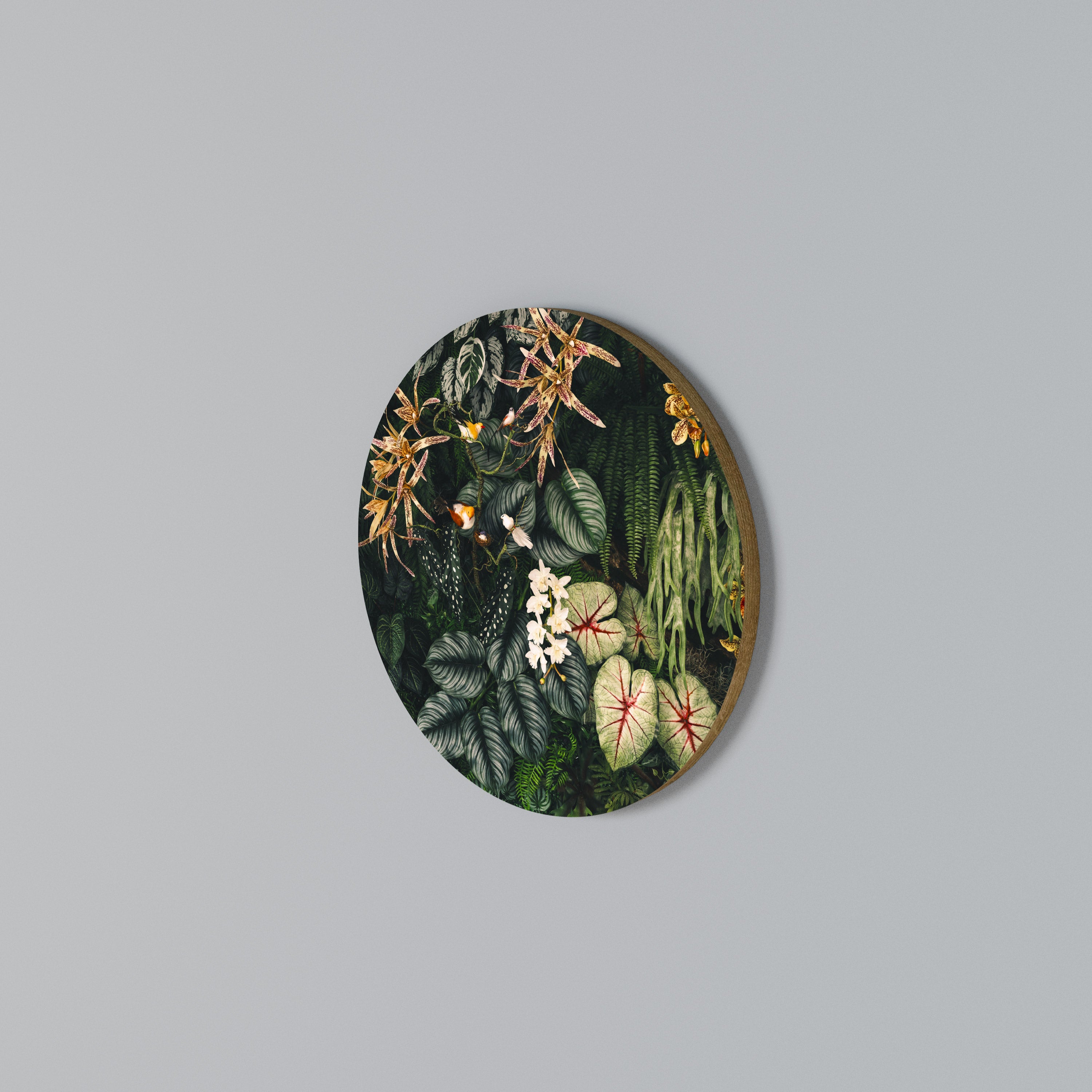 SILENT WILDERNESS Round Wall Art