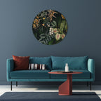 SILENT WILDERNESS Round Wall Art