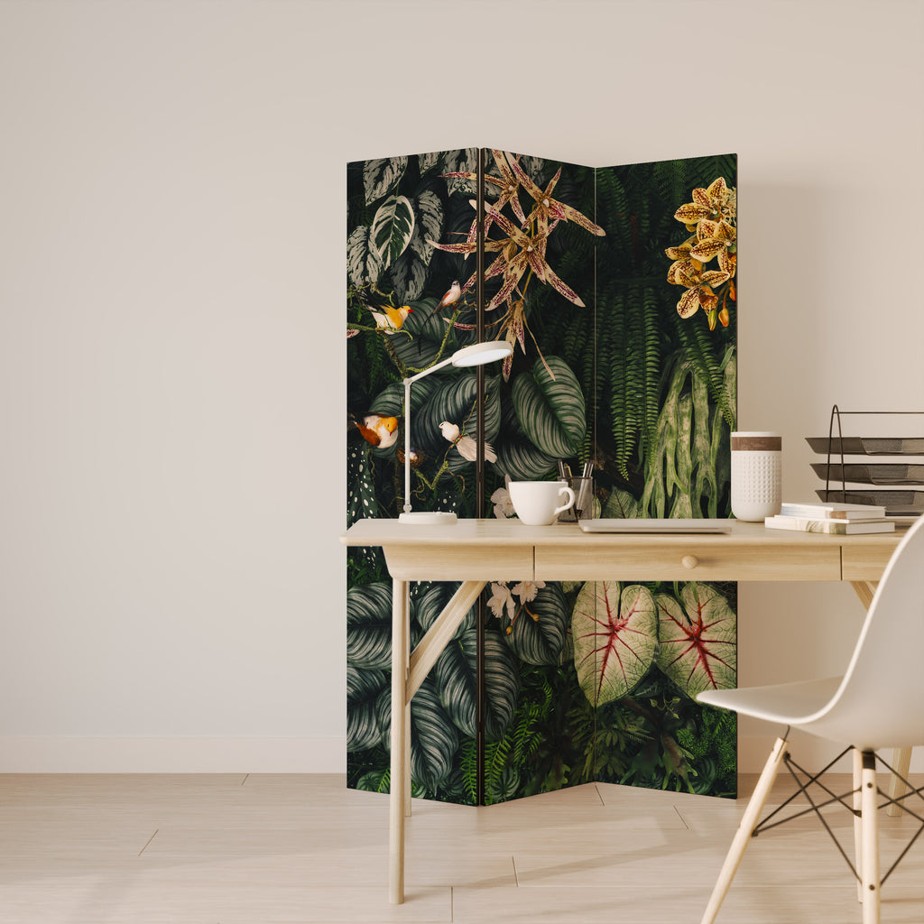 SILENT WILDERNESS Dekorativ rumsavdelare – 3 paneler