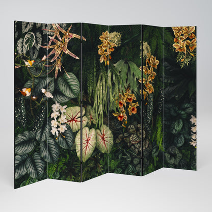 SILENT WILDERNESS Decorative 6-Panel Room Divider