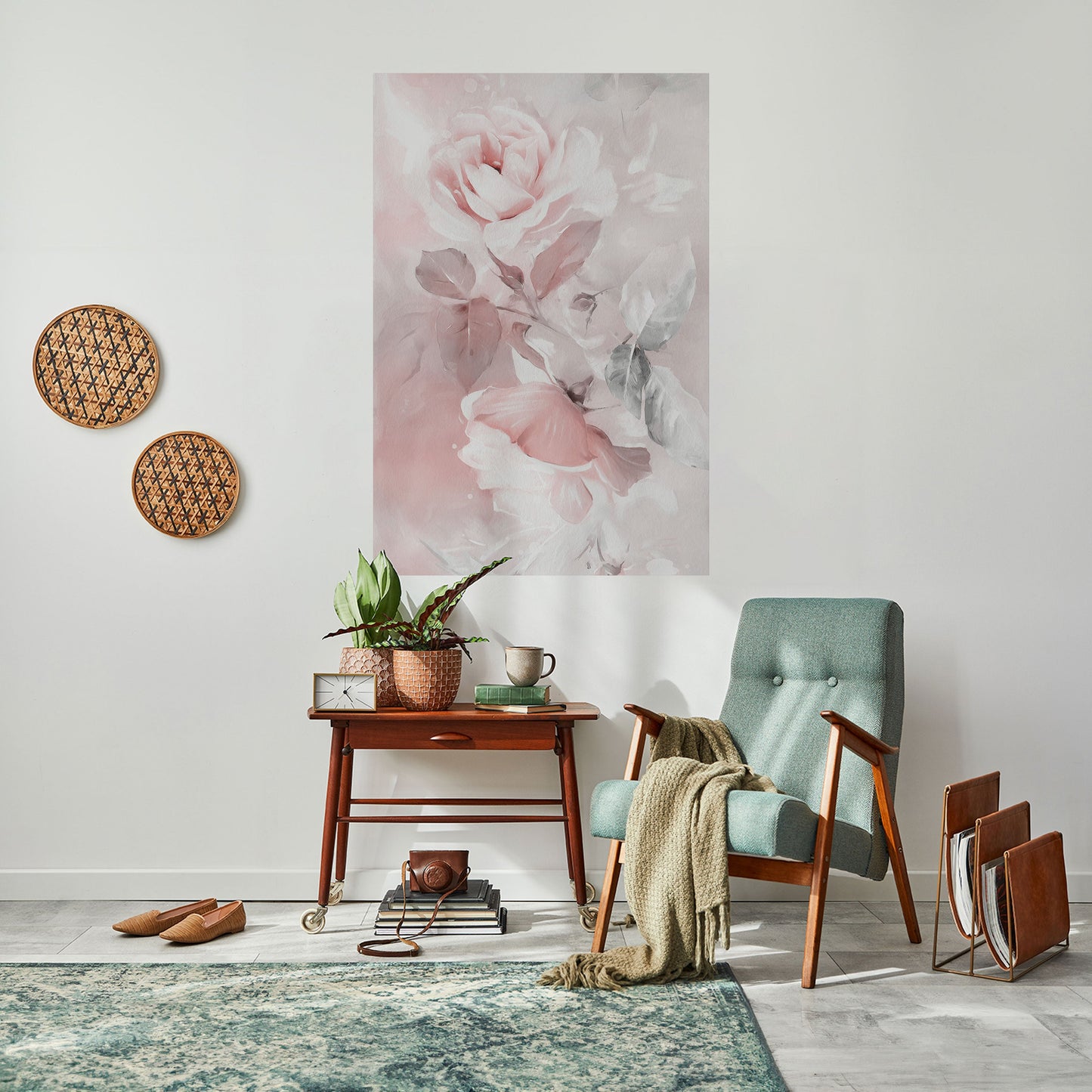 GRACEFUL DAYS Peel and Stick Vertical Poster