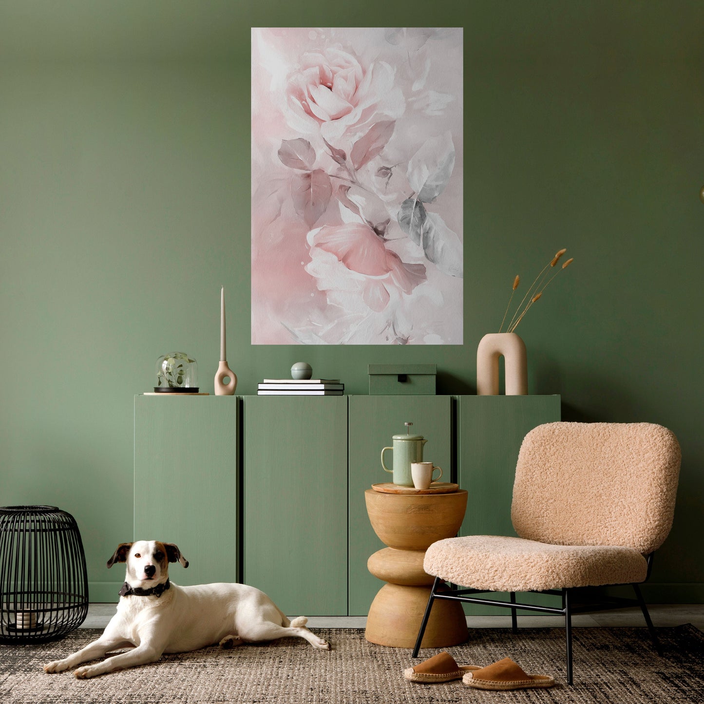 GRACEFUL DAYS Peel and Stick Vertical Poster