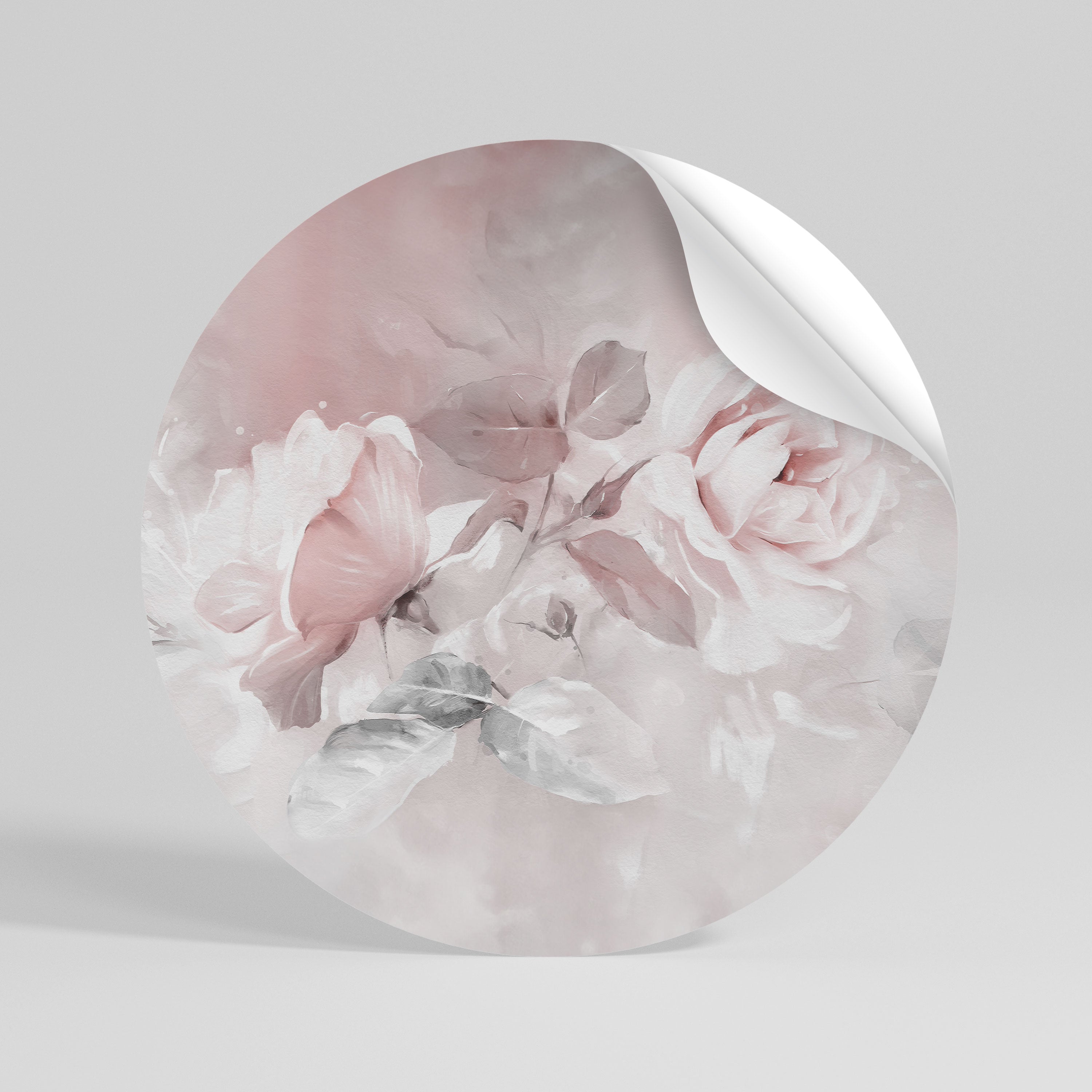 GRACEFUL DAYS Rund väggdekal