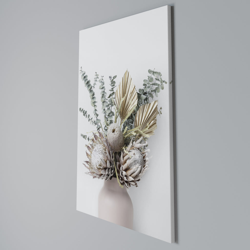 NATURE'S GOLDEN WHIMSY Vertical Canvas Print