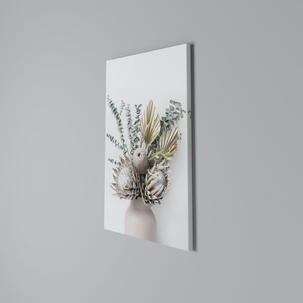 NATURE'S GOLDEN WHIMSY Vertical Canvas Print