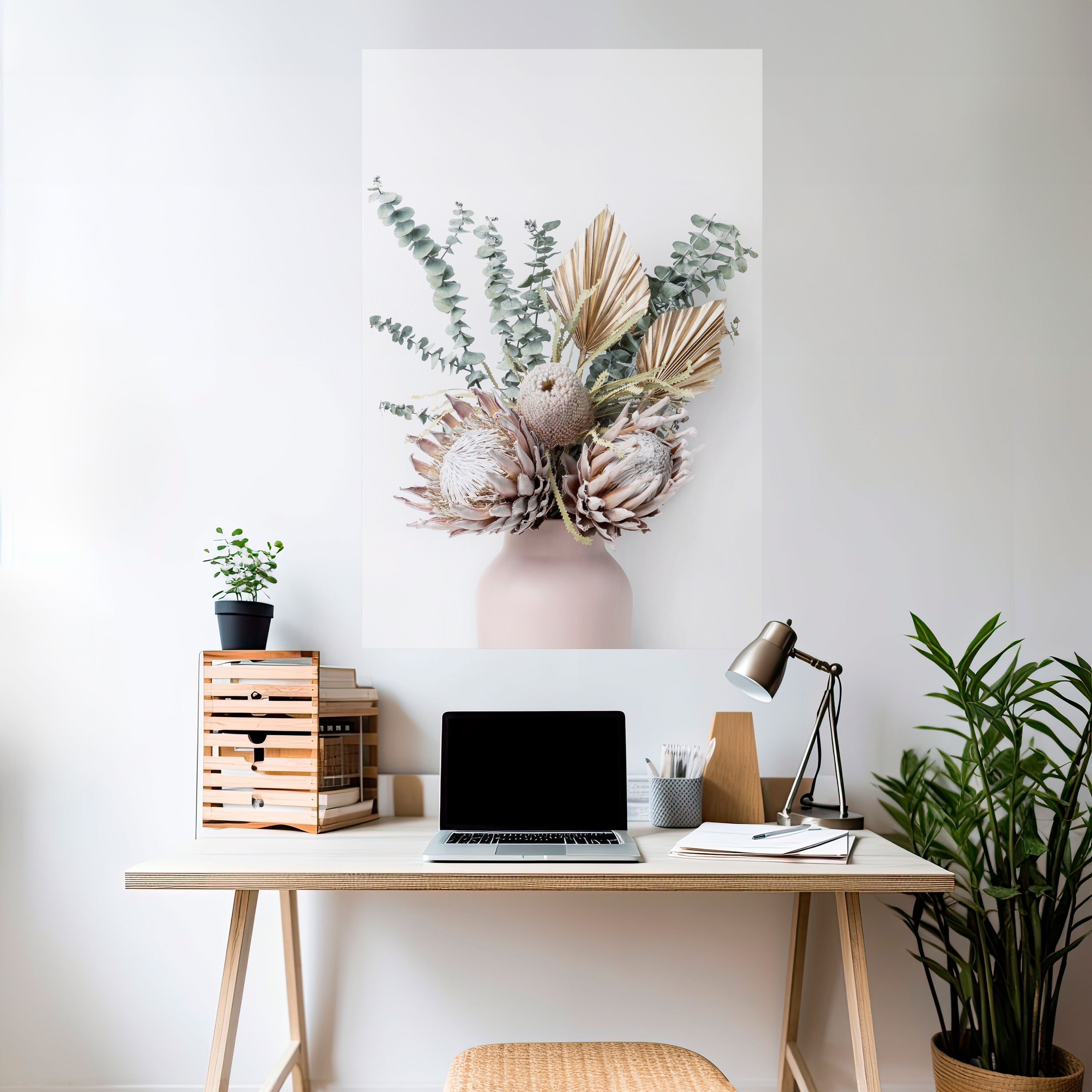 NATURE'S GOLDEN WHIMSY Vertikal poster med självhäftande papper