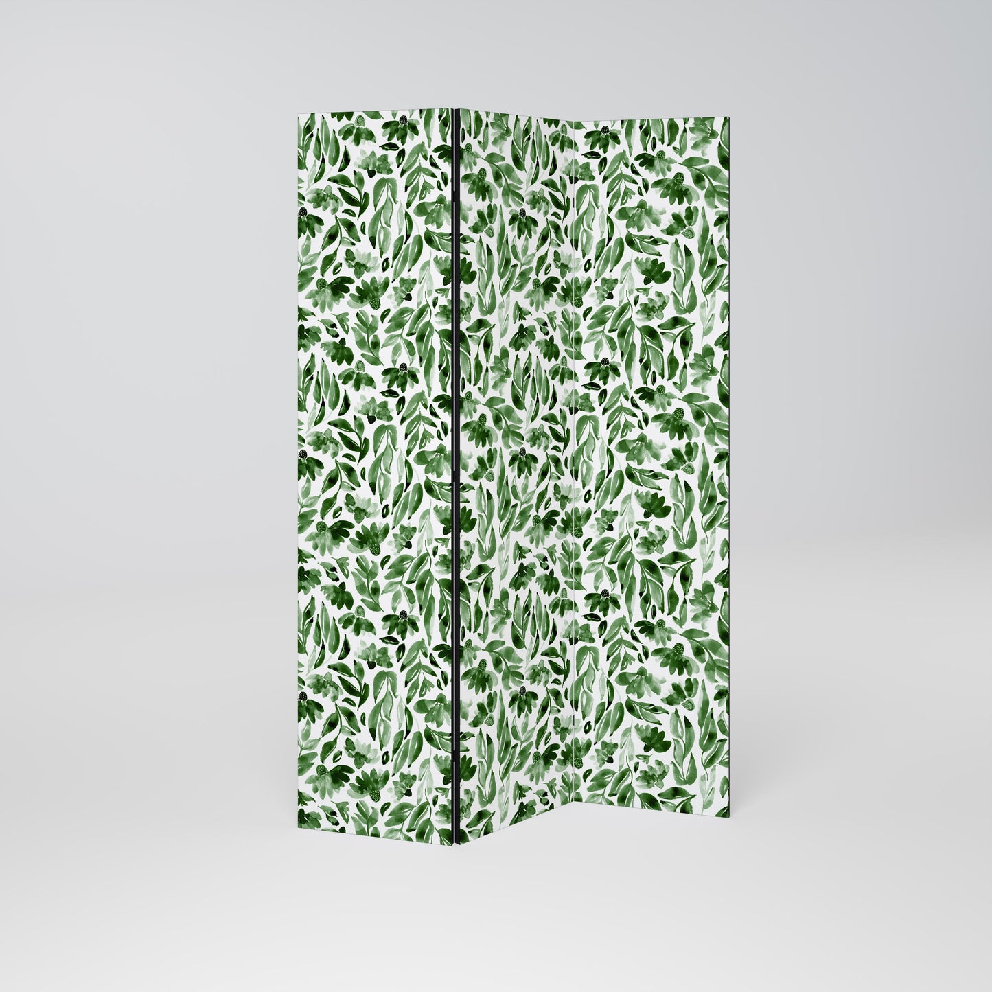 LEAFY LAYERS Decorative 3-Panel Room Divider