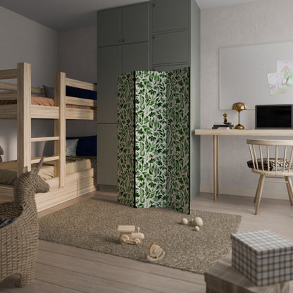LEAFY LAYERS Decorative 3-Panel Room Divider