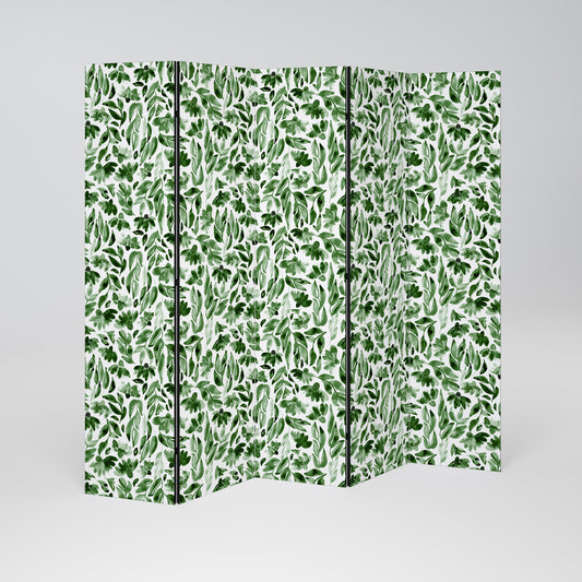 LEAFY LAYERS Dekorativ rumsavdelare med 5 paneler