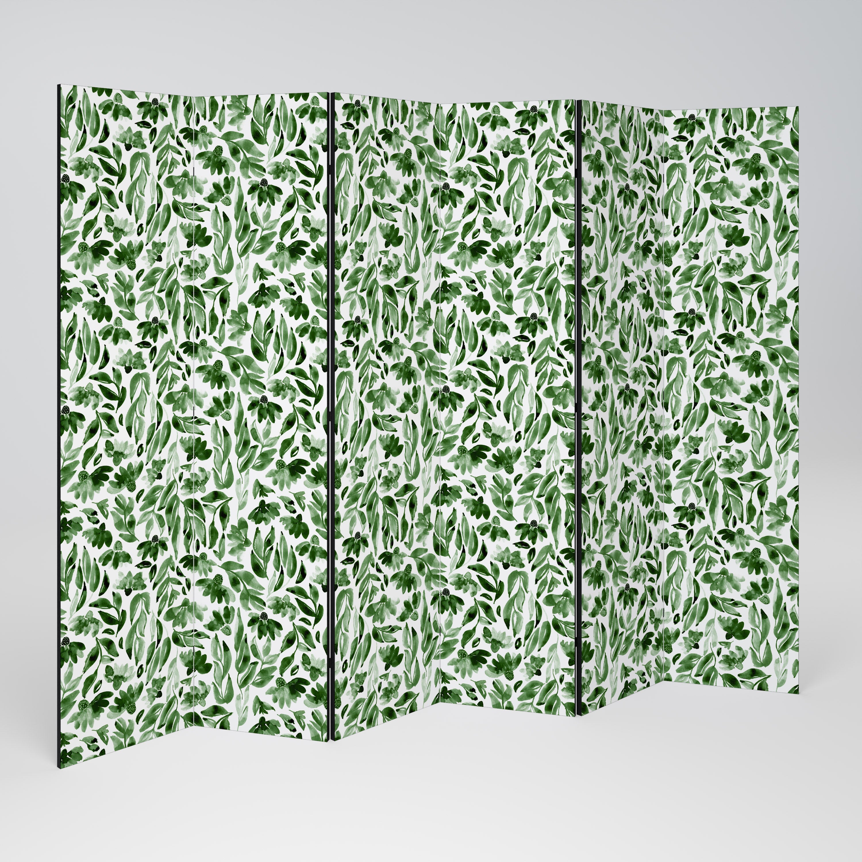 LEAFY LAYERS Dekorativ rumsavdelare med 6 paneler