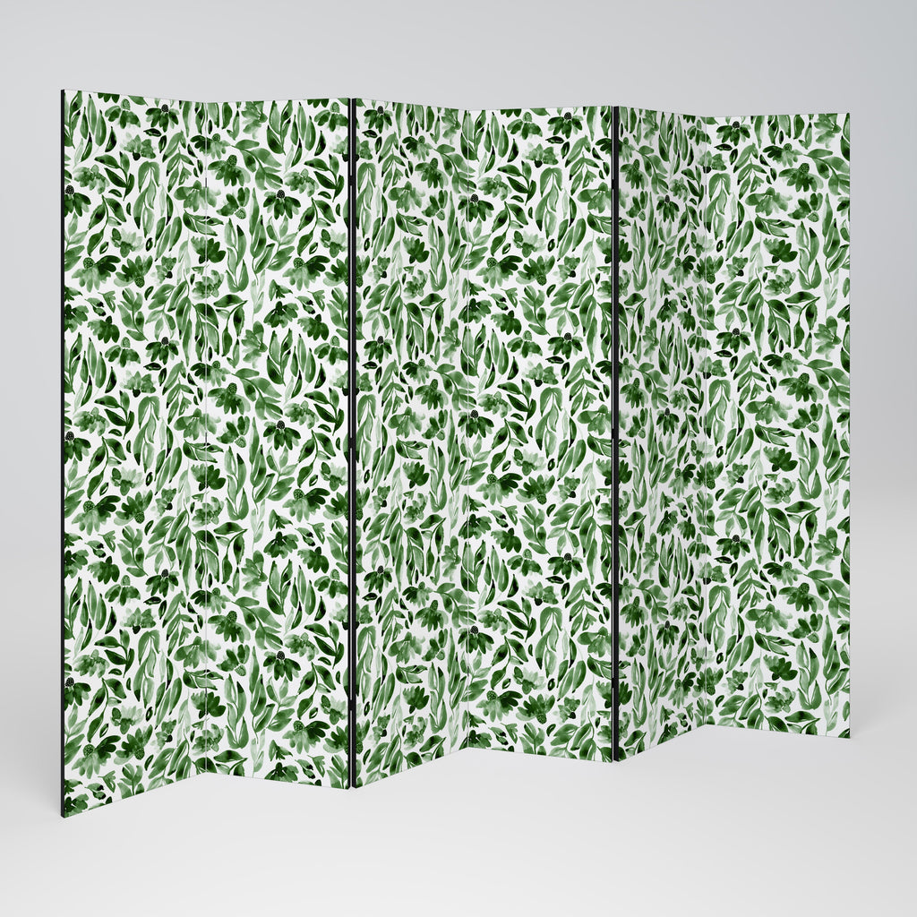 LEAFY LAYERS Dekorativ rumsavdelare med 6 paneler