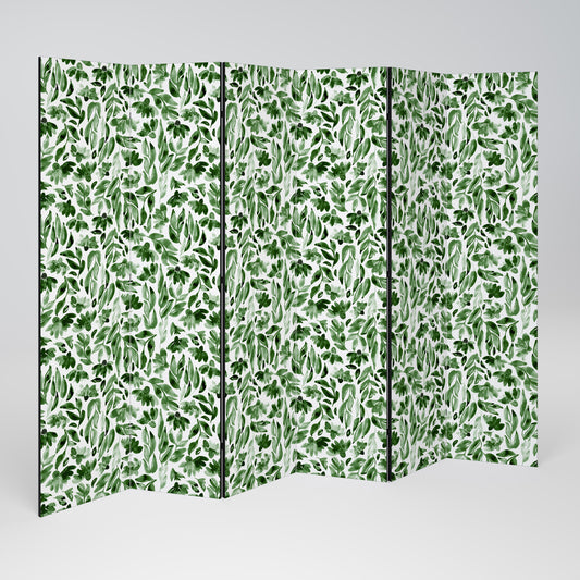 LEAFY LAYERS Dekorativ rumsavdelare med 6 paneler