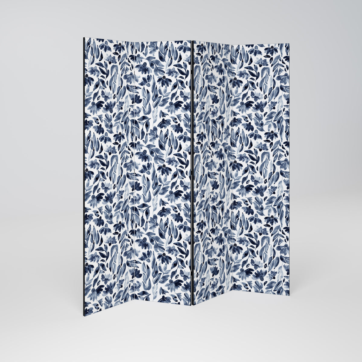 FLORAL FANTASY FABLE Rumsavdelare 4 paneler