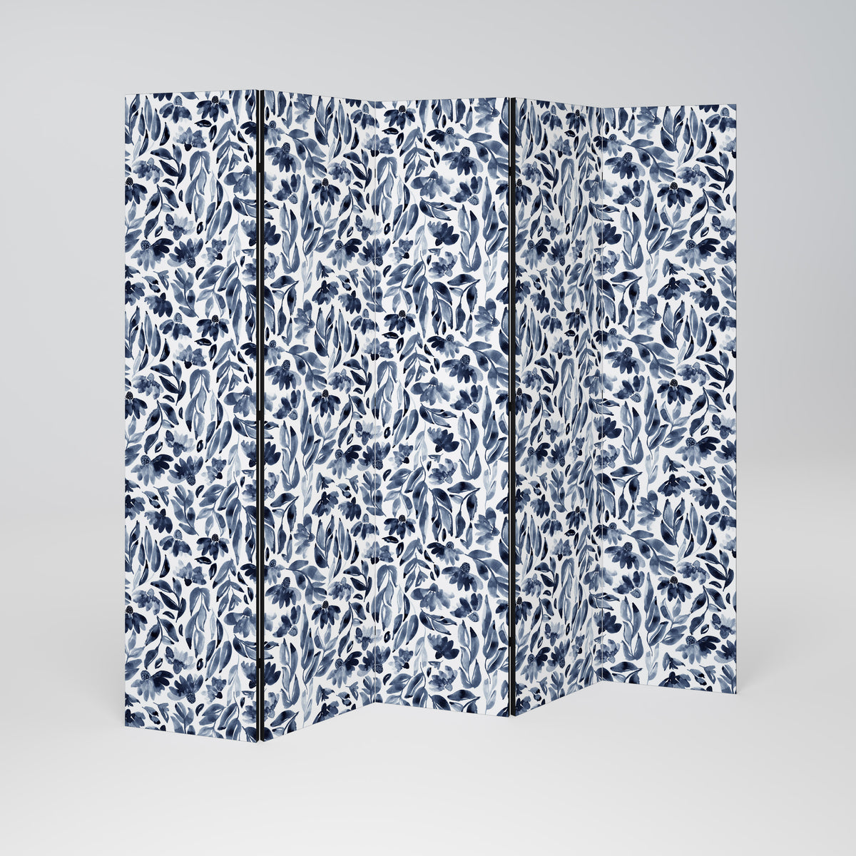 FLORAL FANTASY FABLE Dekorativ rumsavdelare – 5 paneler