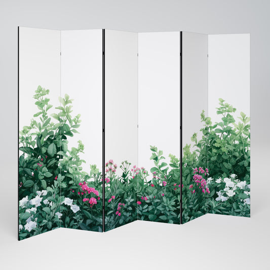 FLORAL SERENITY BARRIER Rumsavdelare 6 paneler
