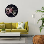 PURE BLOSSOM Round Wall Art