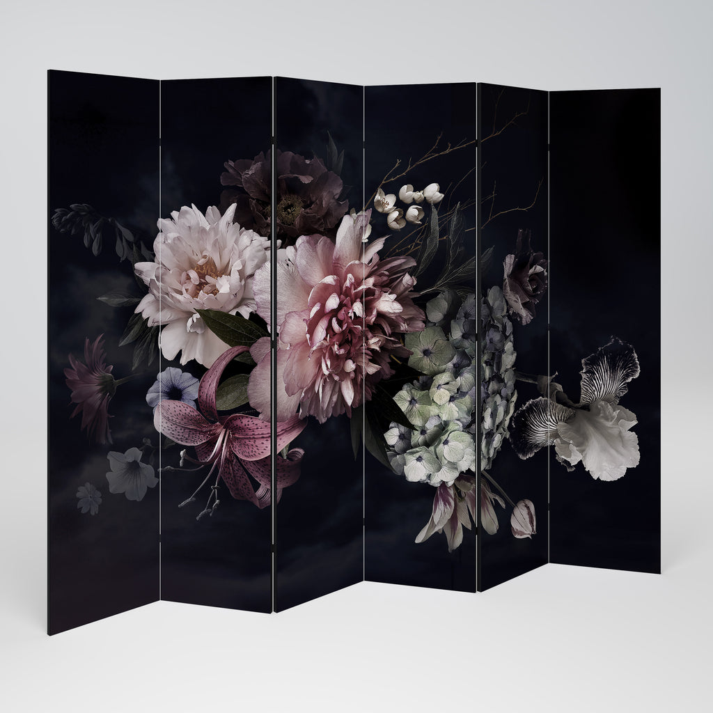 PURE BLOSSOM Rumsavdelare 6 paneler