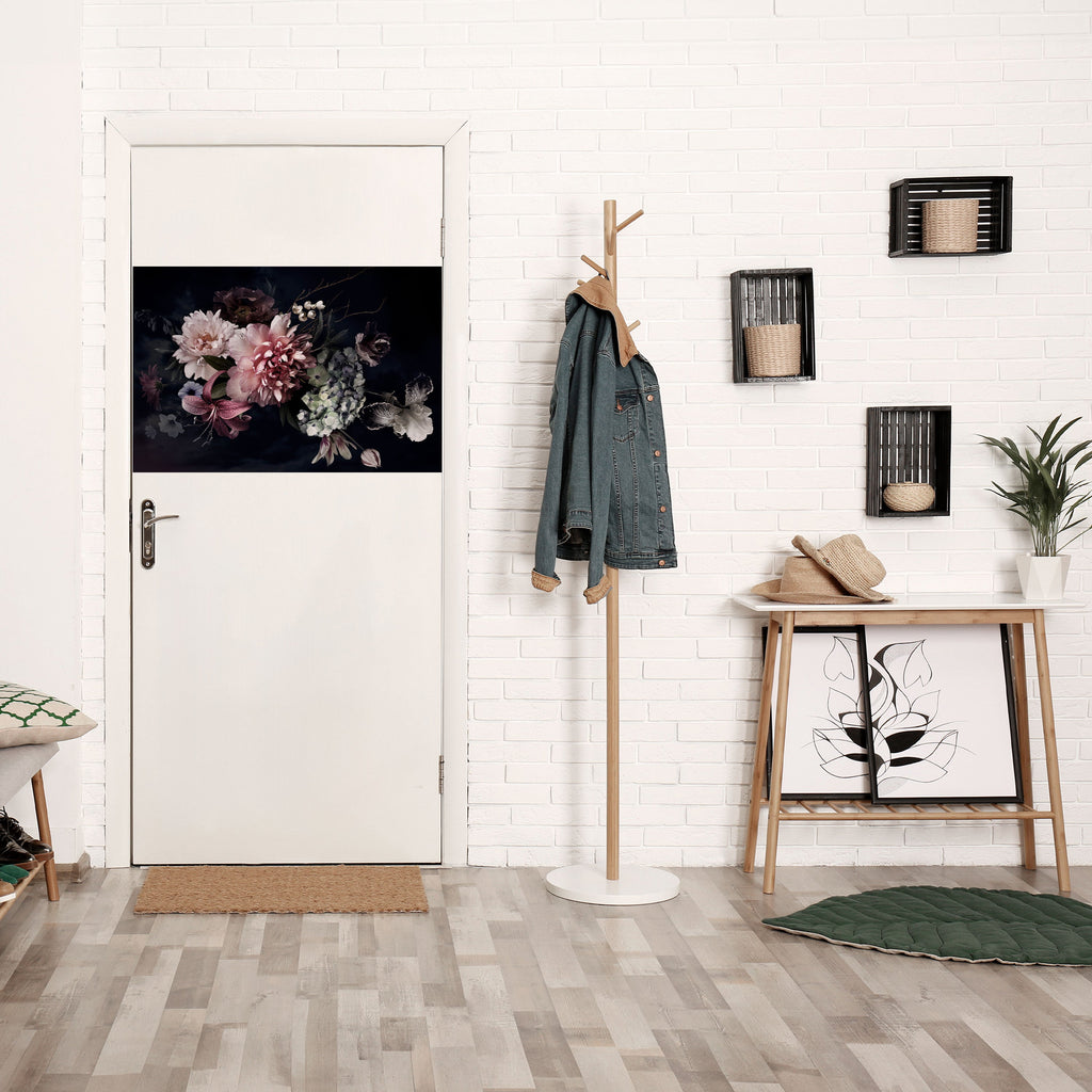 PURE BLOSSOM horisontell poster med självhäftande text