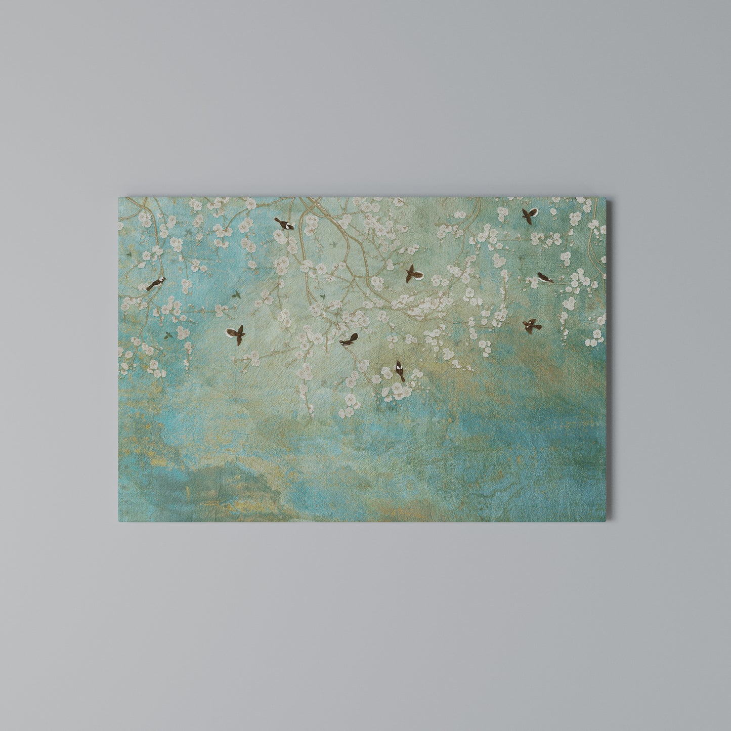 BLOOMING CHARM Horizontal Canvas Print