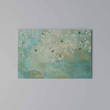 BLOOMING CHARM Horizontal Canvas Print