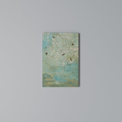 BLOOMING CHARM Vertical Canvas Print