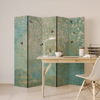 BLOOMING CHARM Dekorativ rumsavdelare – 5 paneler