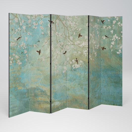 BLOOMING CHARM Rumsavdelare 6 paneler