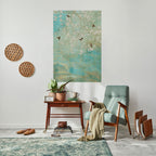 BLOOMING CHARM Peel and Stick Vertical Poster