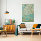 BLOOMING CHARM Peel and Stick Vertical Poster